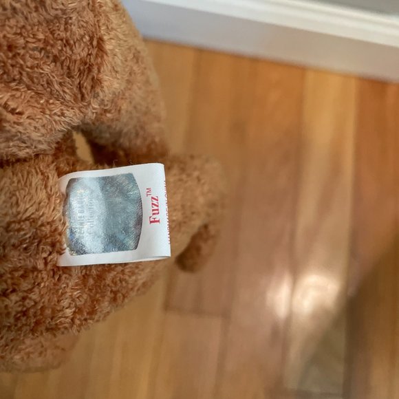 RARE WITH ERRORS--Ty Beanie Baby Fuzz The Bear - Picture 4 of 5
